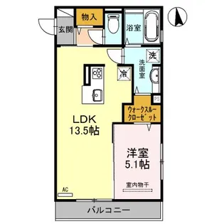 シエロ グランデ【3階】の間取り