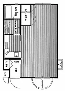 CASA K【3階】の間取り