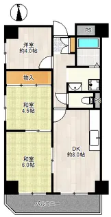 レクシア布施【6階】の間取り