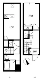 サンセリテ南麻布の間取り
