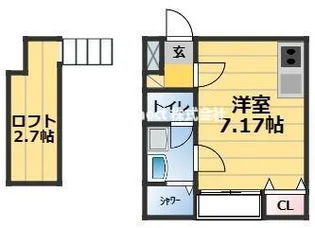 KIKUNA原町【1階】の間取り