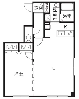 MODULOR三軒茶屋II【3階】の間取り