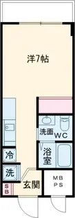 メゾンサンシャイン【12階】の間取り
