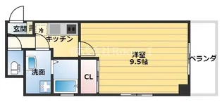 東和ビル【4階】の間取り