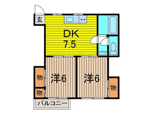 Tinkerbell【3階】の間取り