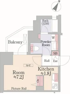 グランハイツ曙橋【9階】の間取り