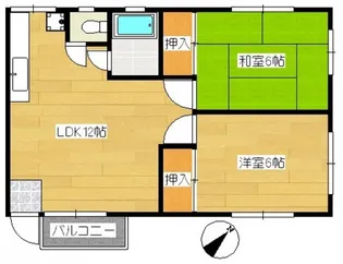 安達ビル【3階】の間取り