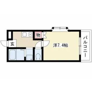 K・Sマンション【2階】の間取り