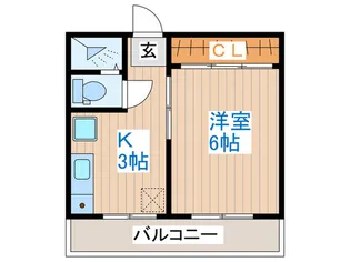 メゾン・ド・セレスト【4階】の間取り