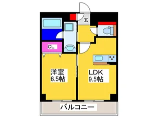 フォレスタ カササギ【2階】の間取り