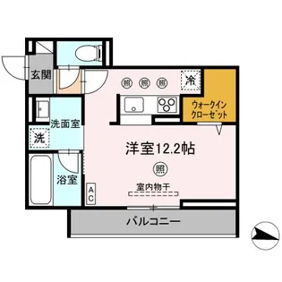 ジャンティリッツ西条【3階】の間取り