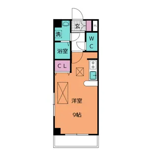 ソレーユ岡崎【2階】の間取り
