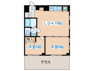 BSレジデンス四谷【1階】の間取り