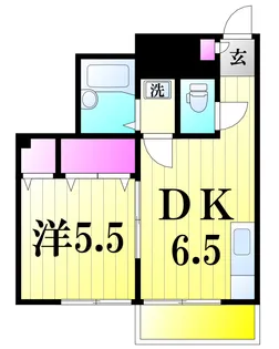 ロックビルド【4階】の間取り