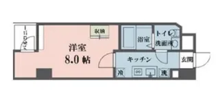 アムス四谷三丁目【3階】の間取り