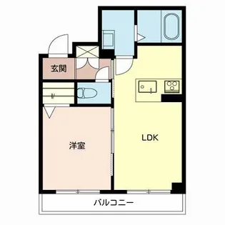 BEREO 厚東【3階】の間取り