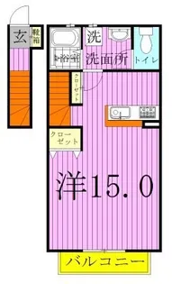 LIBLISS 愛宕【2階】の間取り