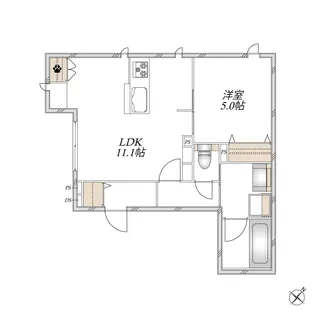 (仮称)千川2丁目内田マンション【1階】の間取り