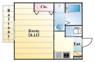 コネクトパーク7番館【1階】の間取り