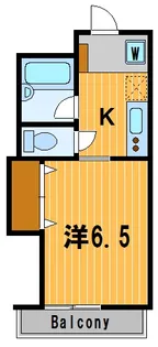 ブールヴァール菊名【1階】の間取り