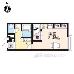 レオパレススワンコート1【1階】の間取り