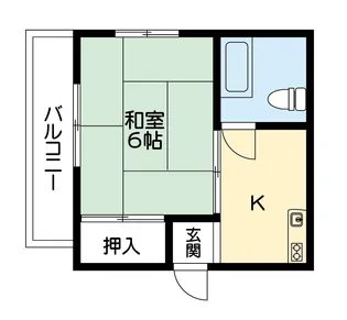 第一南浦和マンション【1階】の間取り