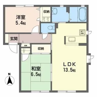 パストラルA【1階】の間取り