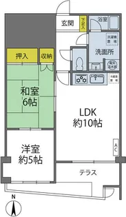 代々木ロイヤルマンション【1階】の間取り