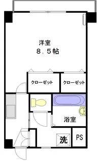メゾン小杉御殿町【2階】の間取り