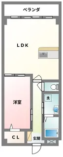 Casa はなあい【3階】の間取り