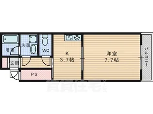 アメニティサンライズ【2階】の間取り