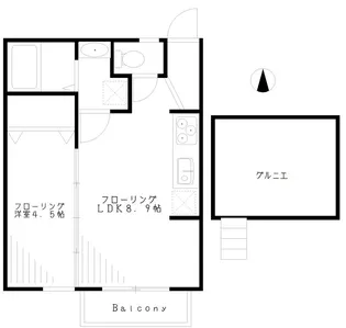 ビアロッソ西荻南【2階】の間取り