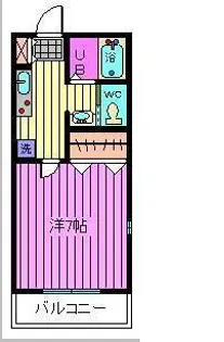 ホリーパレス南浦和【3階】の間取り