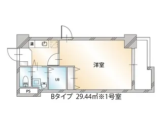 ドミール金沢駅西【4階】の間取り