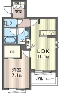 エバーグリーン奥沢【2階】の間取り