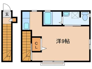 ボヌール【2階】の間取り
