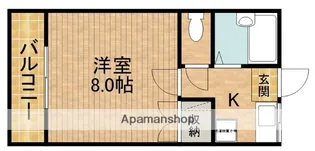 プリメーラぬのはし【2階】の間取り
