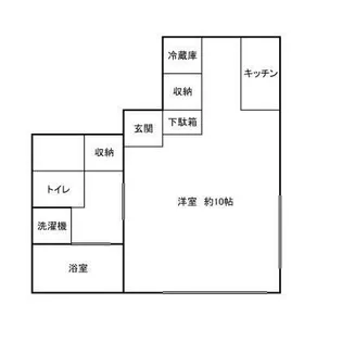 ダイヤモンドレジデンス東日暮里【3階】の間取り