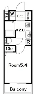 ハイツノナカ【4階】の間取り