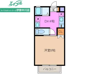 メゾンyou A【2階】の間取り
