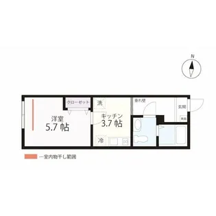 QUIET CRAB HOUSE 本郷台IIA号棟(仮)【1階】の間取り