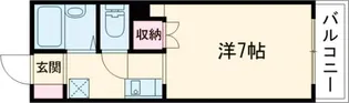 メゾンルミエール【2階】の間取り