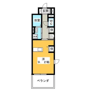 メルヴェーユ【2階】の間取り
