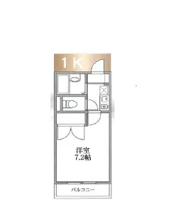 インペリアル湘南II【1階】の間取り