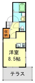 グランデュールSOGA【1階】の間取り