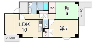 雅マンションパート2【3階】の間取り