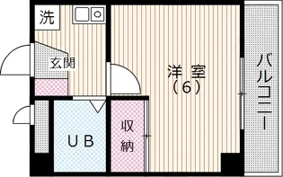 メゾン飯田橋【3階】の間取り