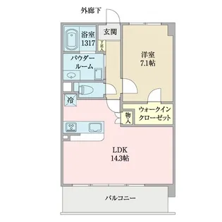 プレゼンス【2階】の間取り