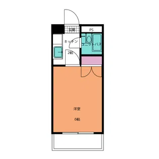 パールハイツ松原【3階】の間取り