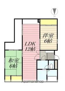 メゾン・ド・モア【2階】の間取り